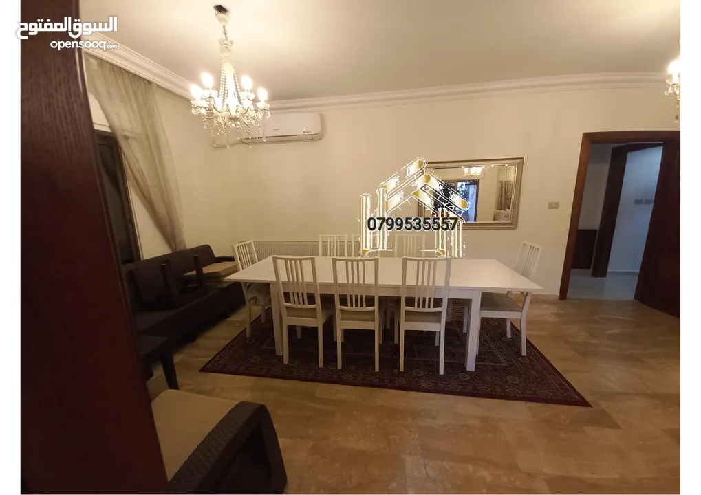 شقة مفروشة للايجار  في عبدون
