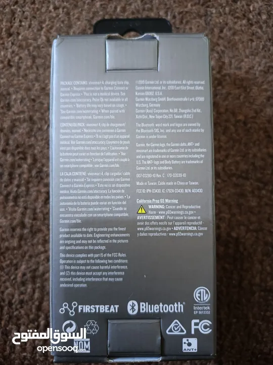 ساعه يد ذكيه جارمن الأصلية (GARMIN vívosmart 4) مستعمله شهرين