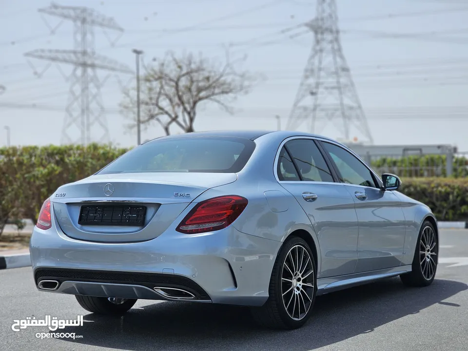 MERCEDES-BENZ C300 GCC 2017 FULL OPTION WITH WARRANTY V4,2.0