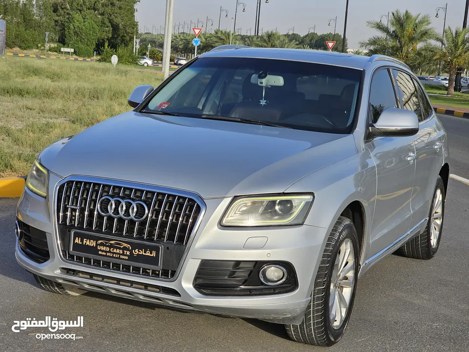 Audi Q5 Al-Naboutha Agency Gulf, first owner, full option, panorama, S-line, 4 cylinder,