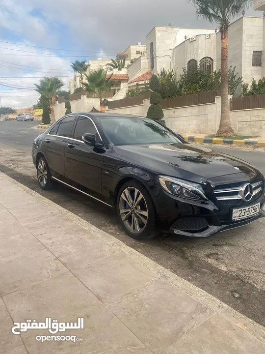 مرسيدس c350للبيع موديل2017 هايبرد وارد وكاله غرغور plug in