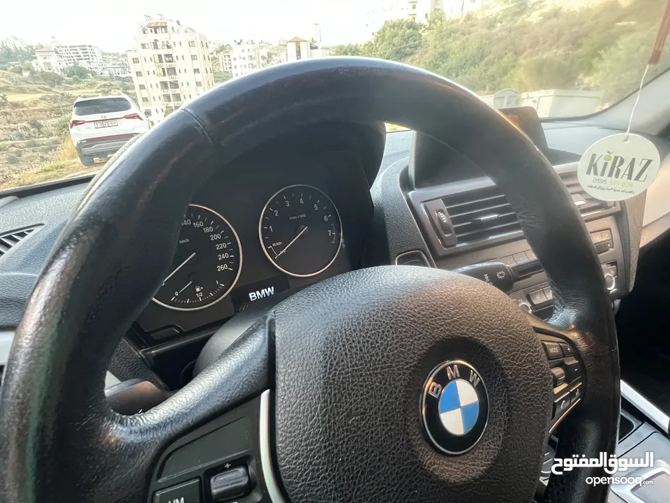 سيارة بي ام دبليو المانية من طراز BMW116i موديل 2016 \ ترخيص 2015