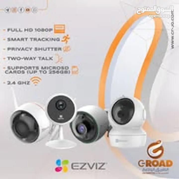 كاميرا واي فاي متحركة   2 ميجا  360 درجة تدعم  ميموري  التتبع التلقائي	  WIFI CAMIRA 2 MEAG COLOR