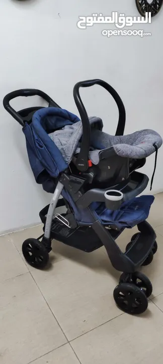 stroller with car seat travel system.