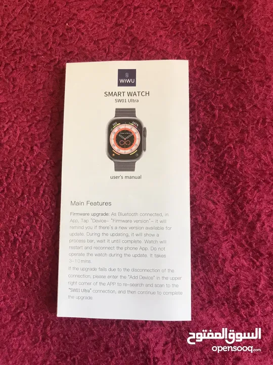 ساعة wiwu smart watch sw01 ultra