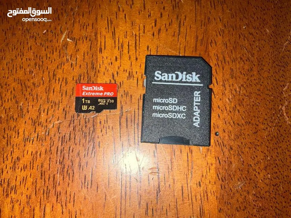 SanDisk Extreme PRO microSDXC UHS-I Memory Card 1 TB رام ساندسك 1 تيرا بايتس السعر 220 الف