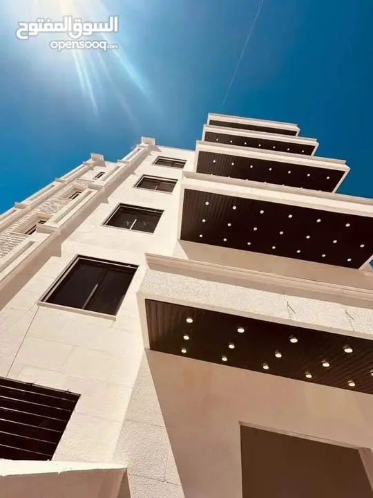 شقة طابق اول للبيع ضمن مشروع جديد في اجمل مناطق الجبيهة المنصور مساحة 150 متر مطله السعر ؟؟؟؟؟؟