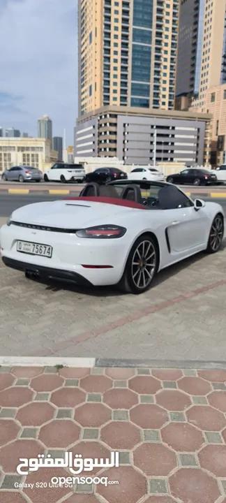 amazing condition Porsche 718 s convertible