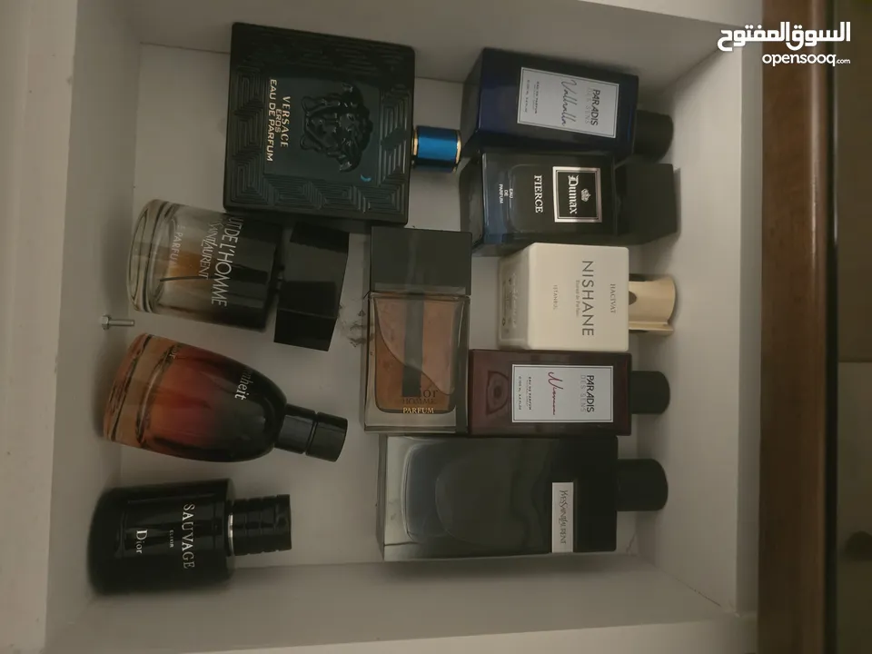 مجموعة عطور نيش وغيرها اصليه