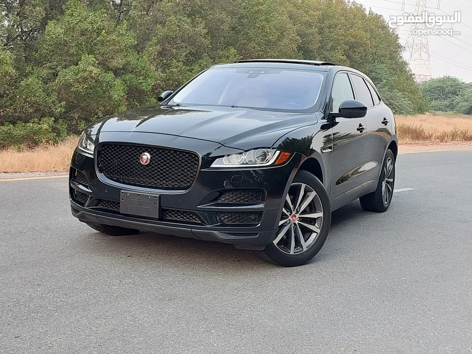 JAGUAR F_PACE PREMIUM  35T AWD , 2017 MODEL , ORAGINAL PAINT