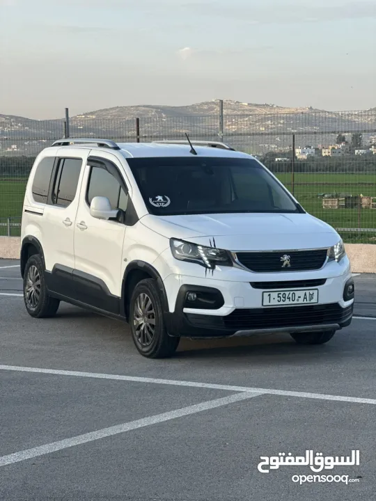 بيجو بارتنر اتوماتيك سبع ركاب ديزل 2019 برايفت اضافات مميزة الشكل الجديد