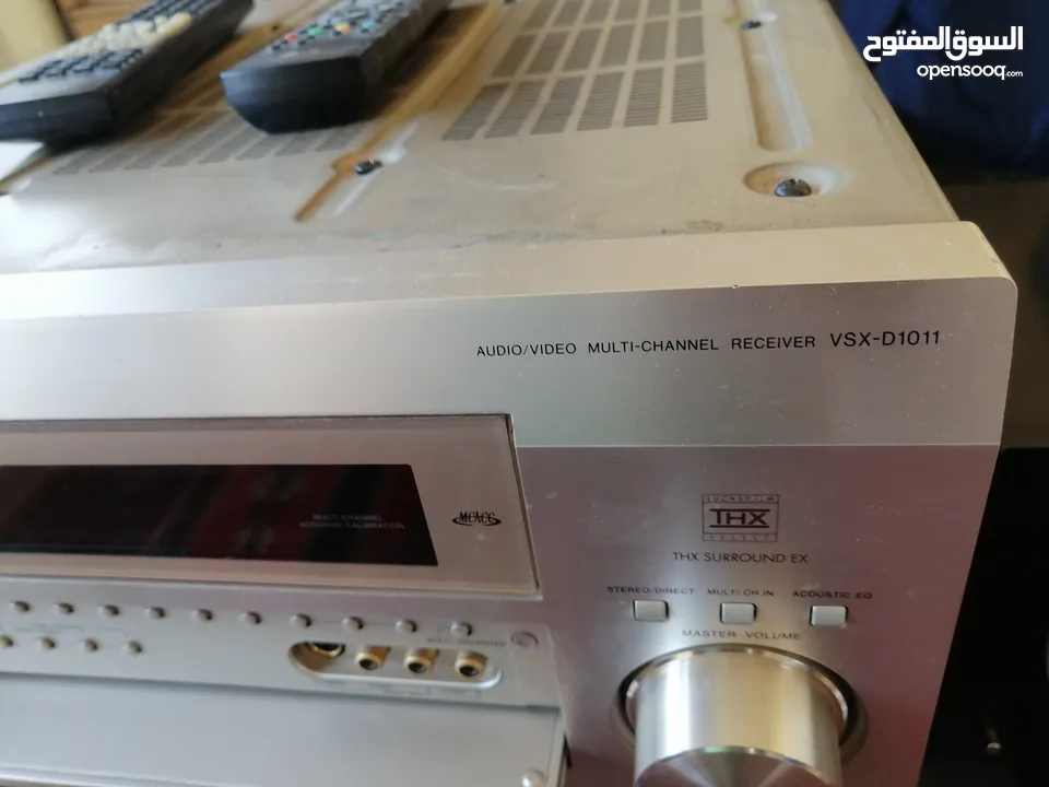 مضخم صوت نوع بايونير مسرح منزلي 7.1 Pioneer model VSX-D1011 نظام مسرح منزلي صوت محيطي