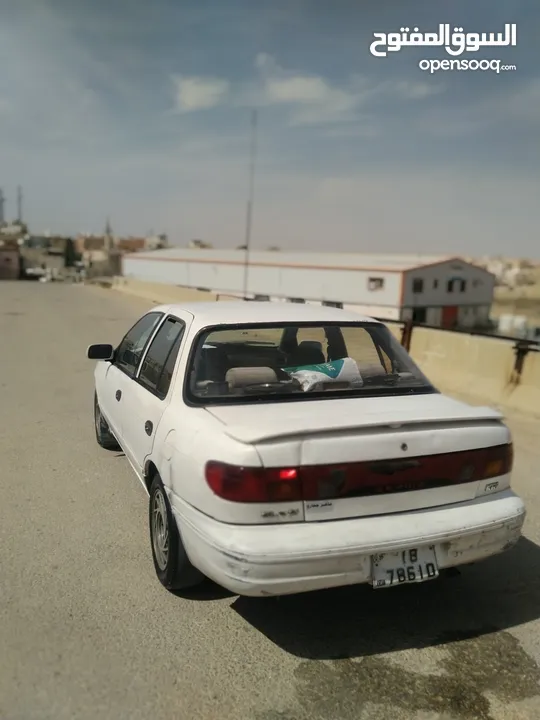 كيا سيفيا 1994 بحاله جيده جدا وكل شيء واضح بالاعلان والصور