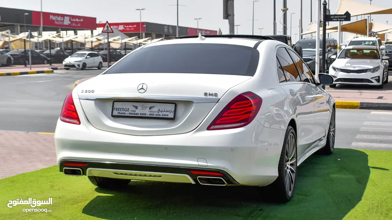 Mercedes S500 2015 GCC - Full option