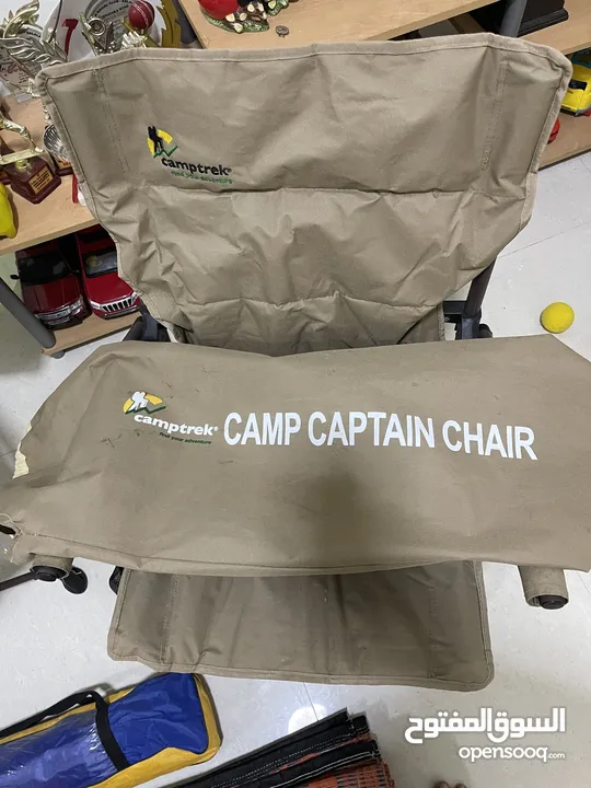 Camping chairs and Tent