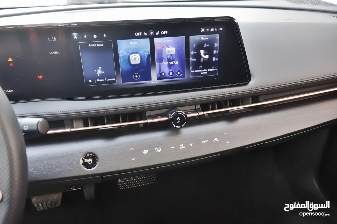 NISSAN AIRYA نيسان اريا كهربائيه 2022 كفالة مجموعة بسطامي والصاحب 3 سنوات او 100000كم