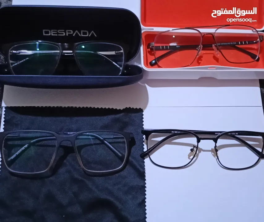 4 نظارات طبية للبيع