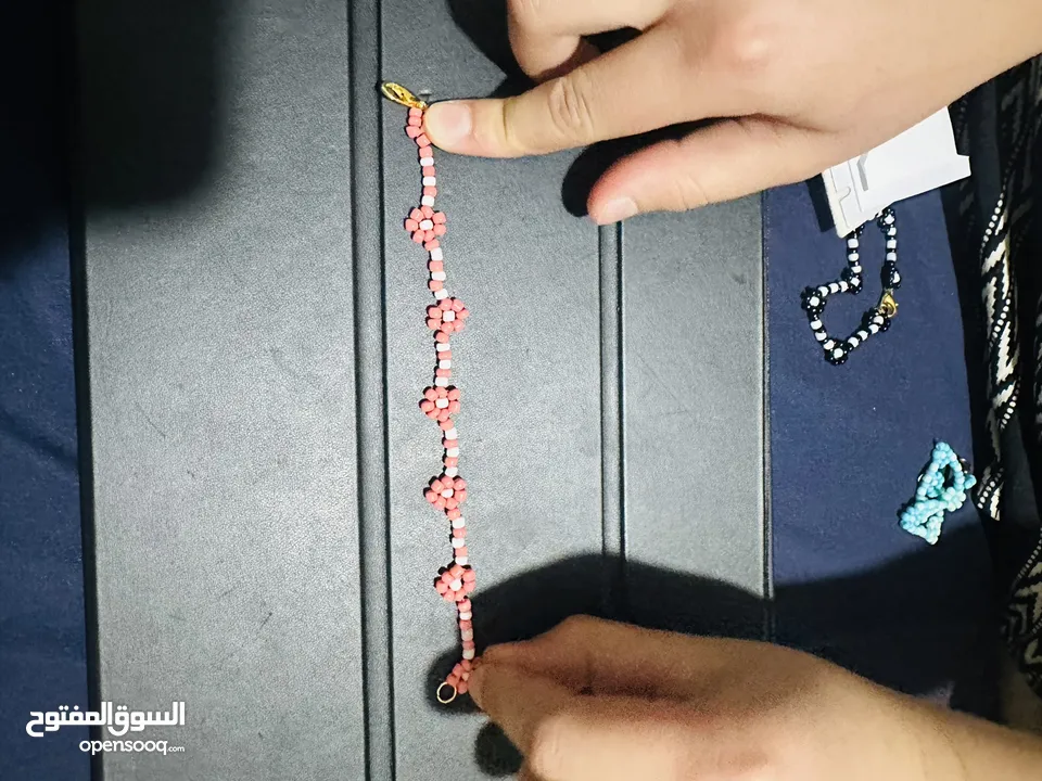 أساور خرز من عند رزان