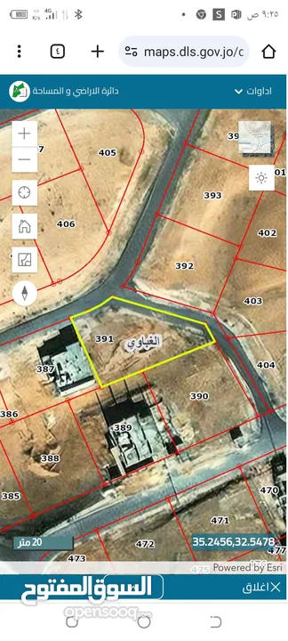 قطعة ارض للبيع في الزرقاء الغباوي اسكان الصحفيين قطعة رقم 99