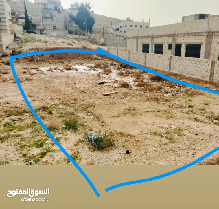 قطعة أرض للبيع .في عمان ماركا المغيرات  ...                                            سعر لا يفوت .