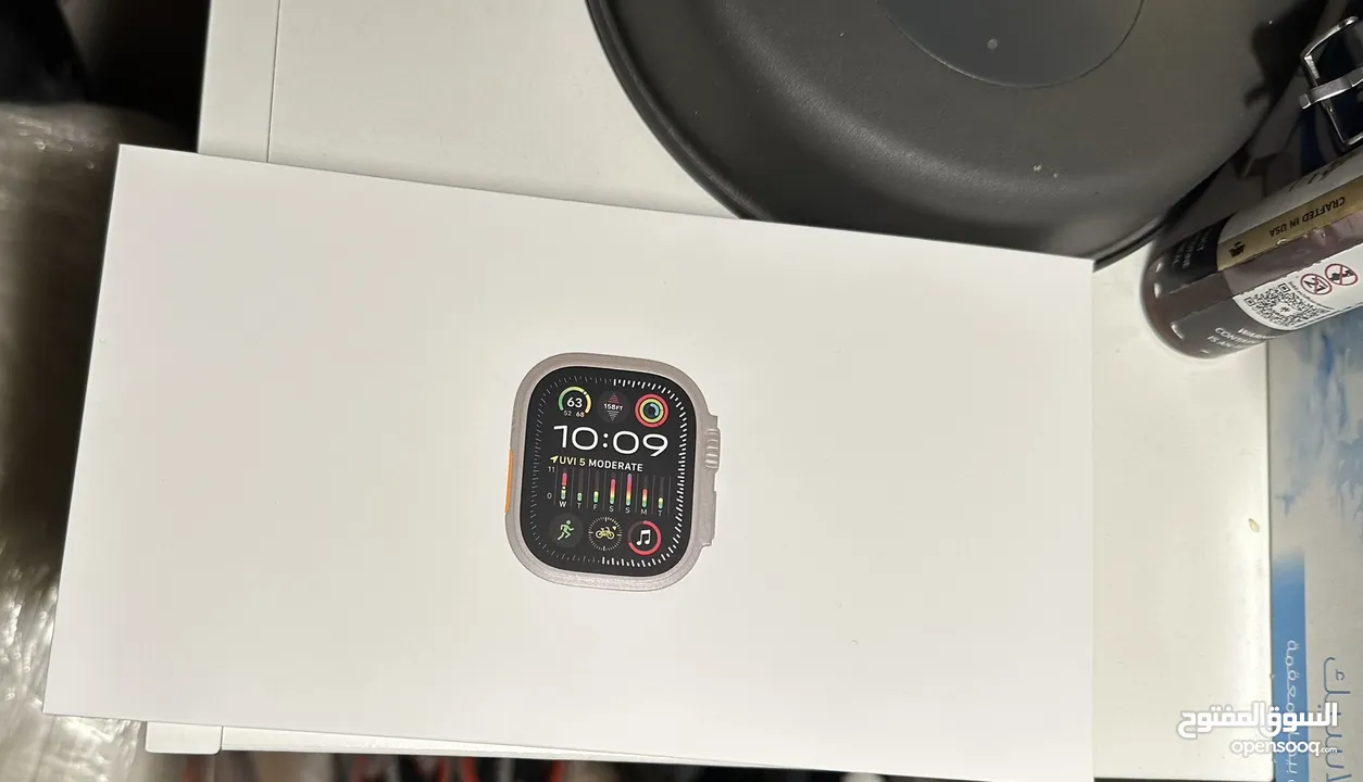 ساعه ابل ultra2 حاله الزيرو Apple watch ultra 2 GPS + Cellular 49 mm Titanium