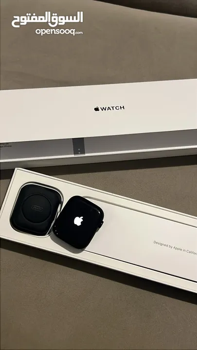 ابل ووتش 7 - apple watch 7 ساعه ابل الجيل السابع استخدام نظيف