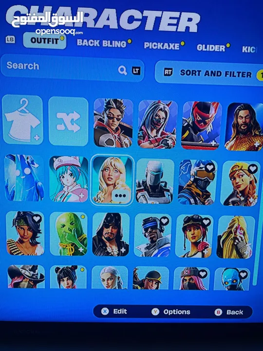 بيع حساب فورت ايكونك