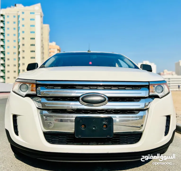 A Clean And Well Maintained FORD EDGE 2013 White GCC