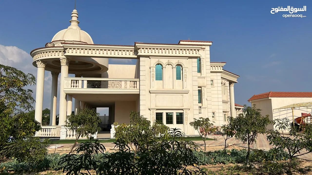قصر للبيع في الريف الاوروبي طريق مصر اسكندريه الصحراوي