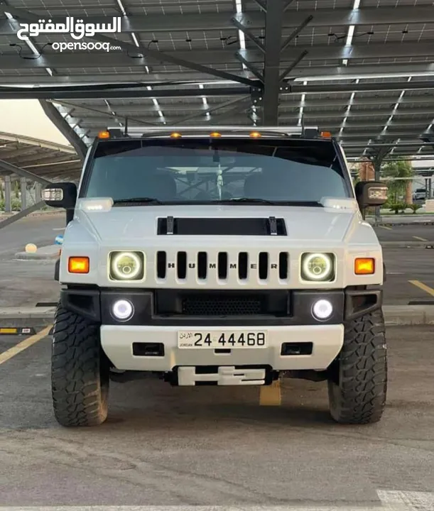 سيارة Hummer لإيجار الاعراس شامل السائق والزينة
