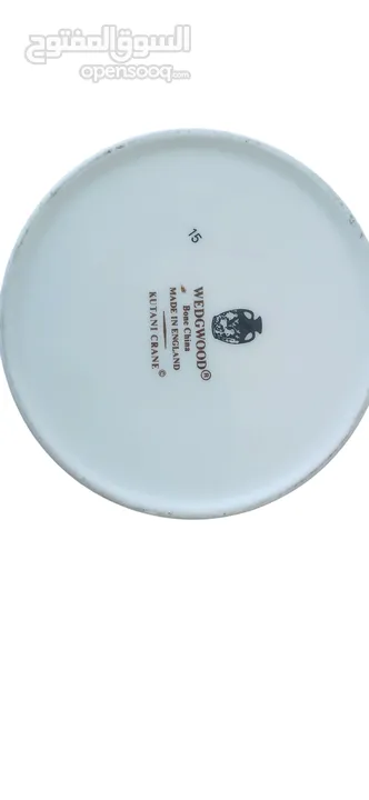 وعاء/مرطبان خزفي فاخر من WEDGWOOD - Kutani Crane - إنجليزي أصلي