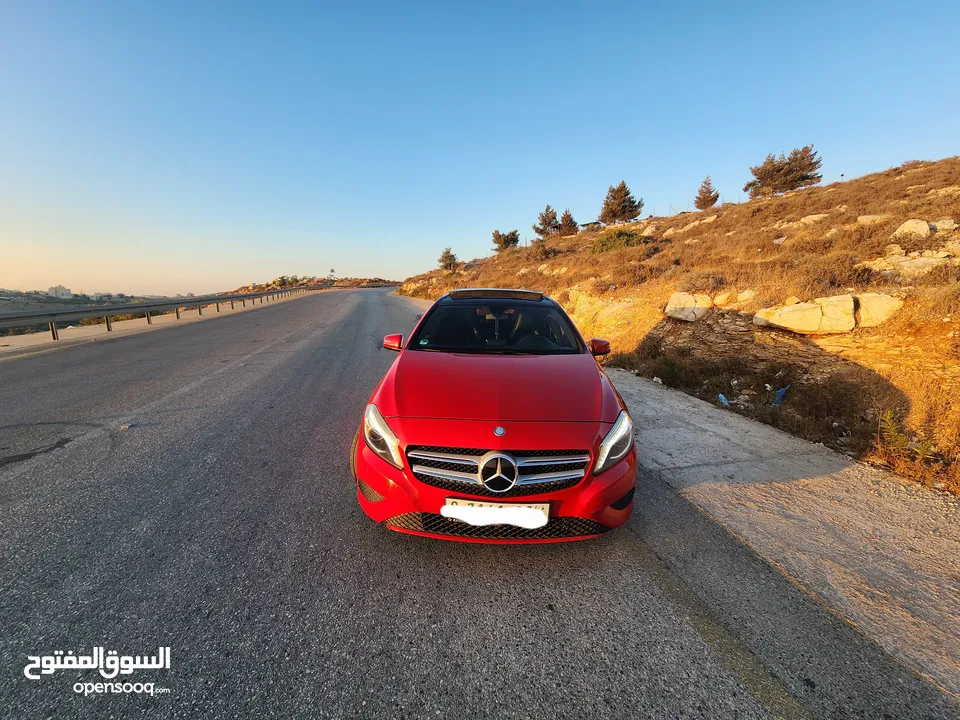 مرسيدس A180 موديل 2014 - فل أوبشن