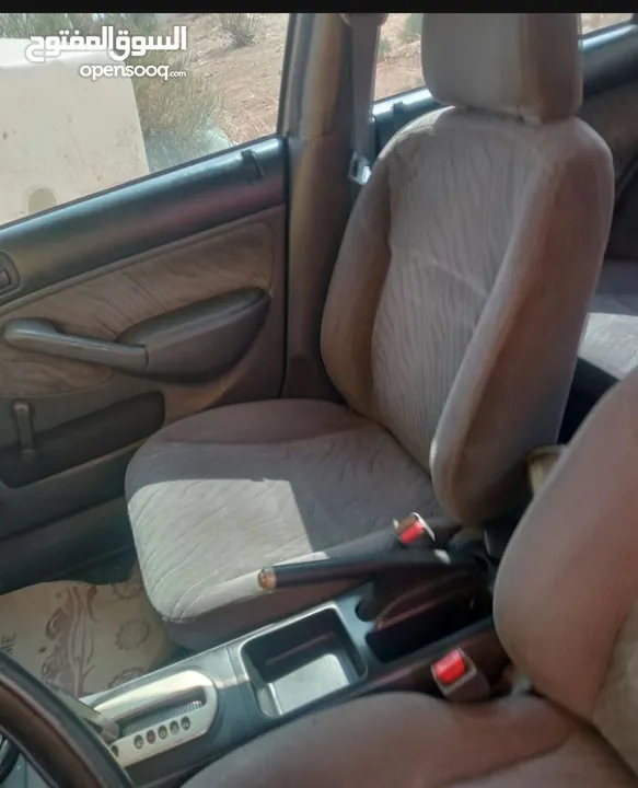 هوندا سيفيك موديل 2002 اتوماتيك بنزين أصلي
