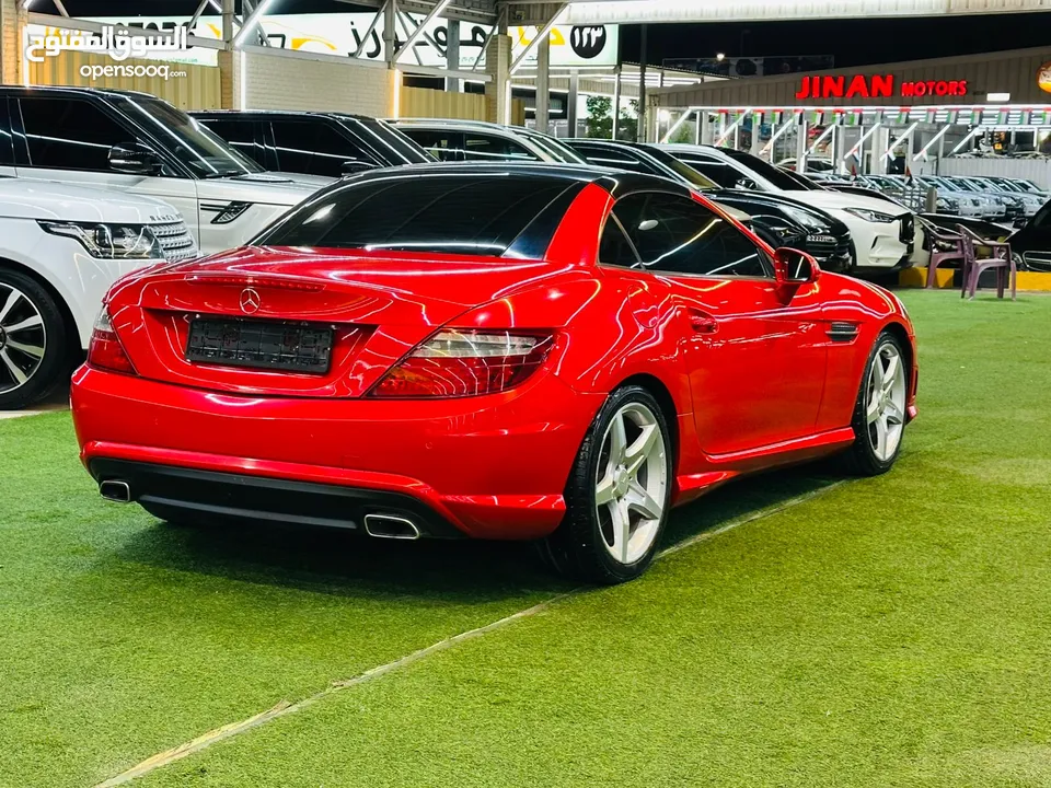 مرسيدس SLK 250  موديل 2013  مواصفات خليجيه بحالة ممتازة جاهز للاستخدام