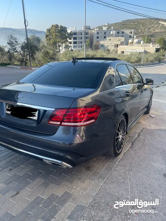 مرسيدس E200 بالنايلون وسعر حرق