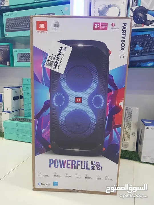 Jbl party box 110 powerful bass boost Bluetooth Speaker
