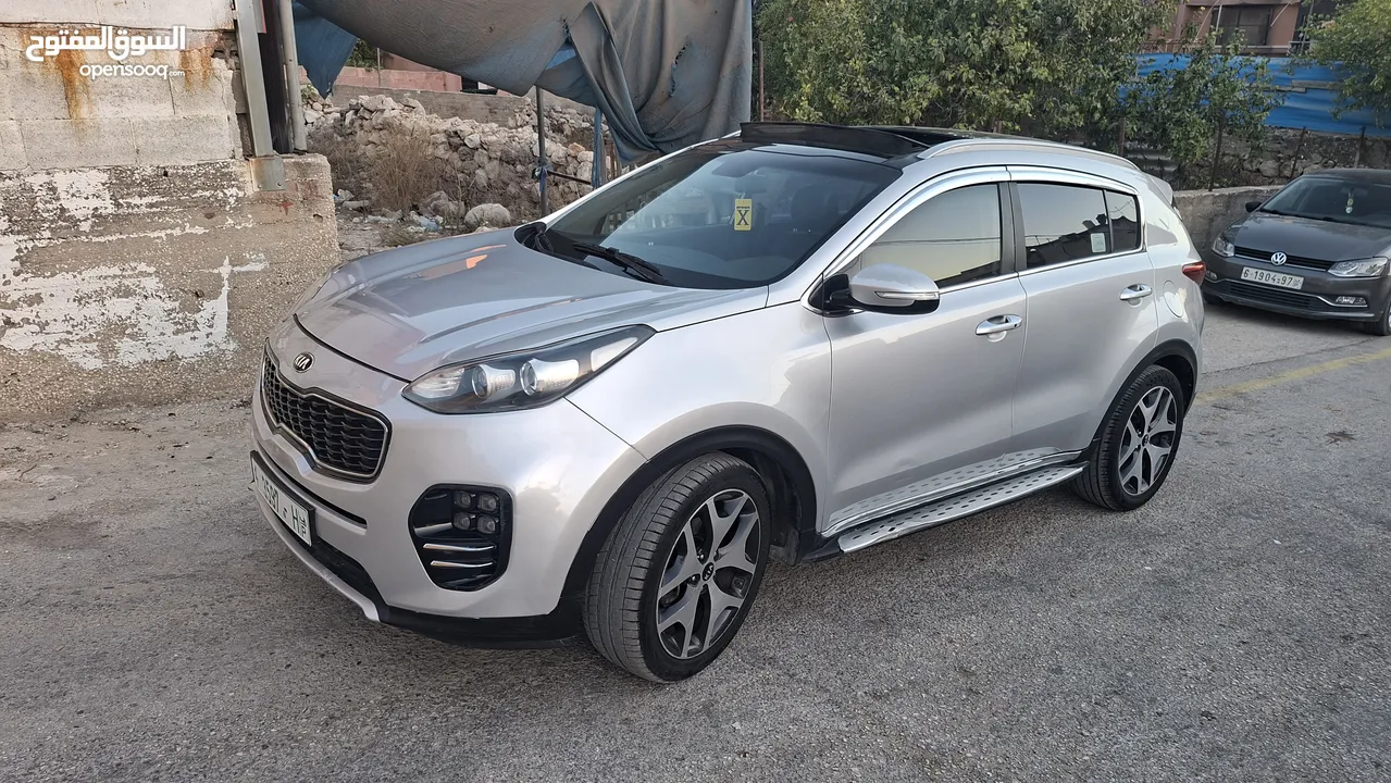 كيا سبورتج جتي لاين 2016فلل اضافات مع فتحة سقف بنوراما للبيع بسعر حررررق كاش نخب و ماتور 2000ديزل
