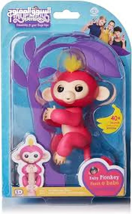 لعبة سعدان قرد اصبع تفاعلي  MONKEY TOYS FINGER
