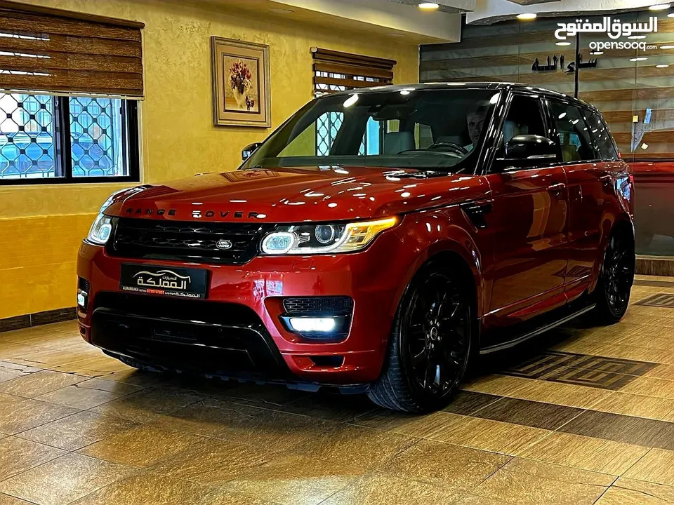 Rang Rover Sport 2014 Black Edition  مميزة جداً