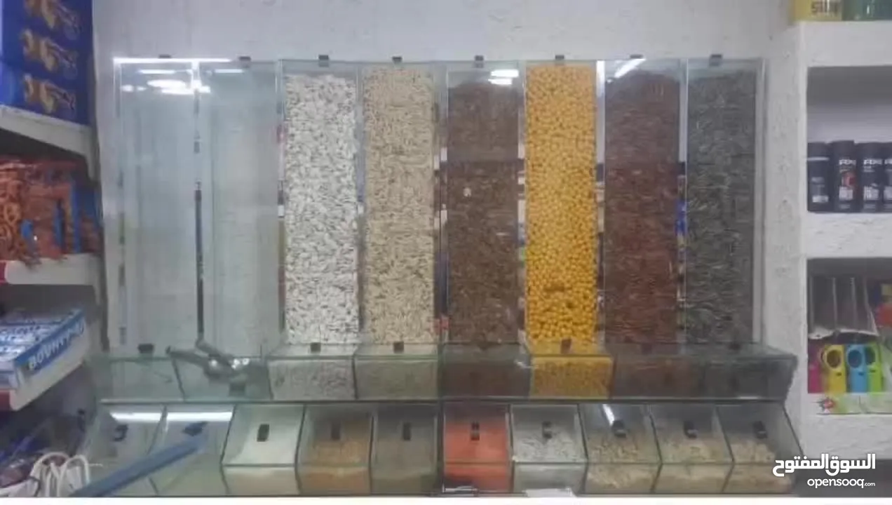ستاندات بزر وبهارات لاصحاب السوبر ماركت والمحامص