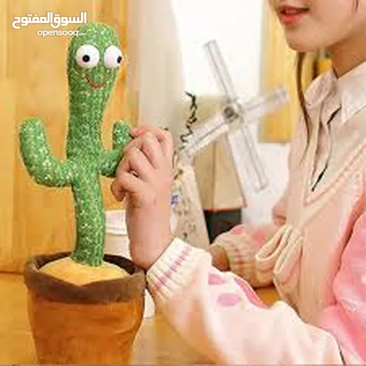 لعبة صباره  صبارة متكلمه  تعيد الكلام  تضيء مع عشرات الاغاني العربيه المخزنه
