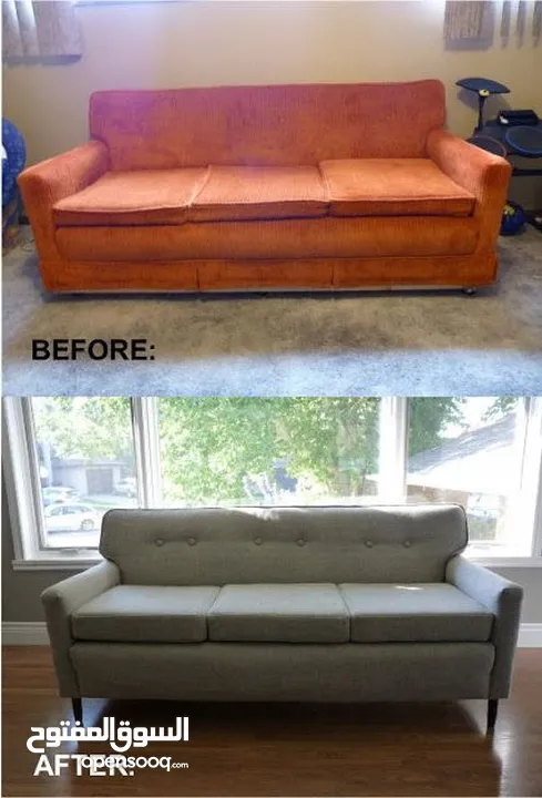 SOFS UPHOLSTERY/ FABRIC CHANGING