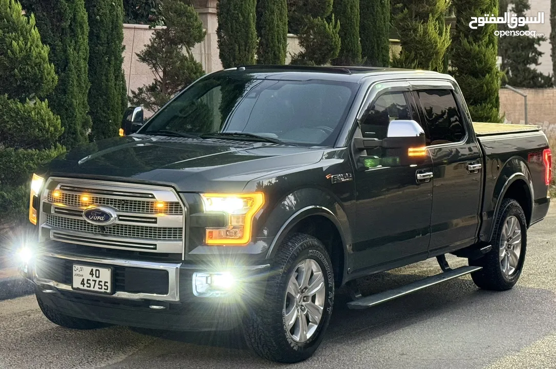 Ford F-150 2015 ( PLATINUM )فحص كامل فل كامل