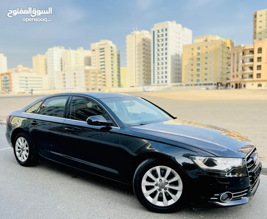 AUDI A6 2014 BLACK GCC