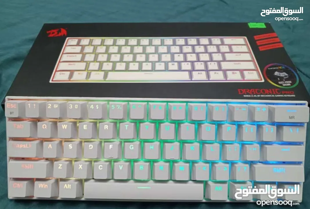 كيبورد red ragon k530pro mini 2.4ghz wired and wireless