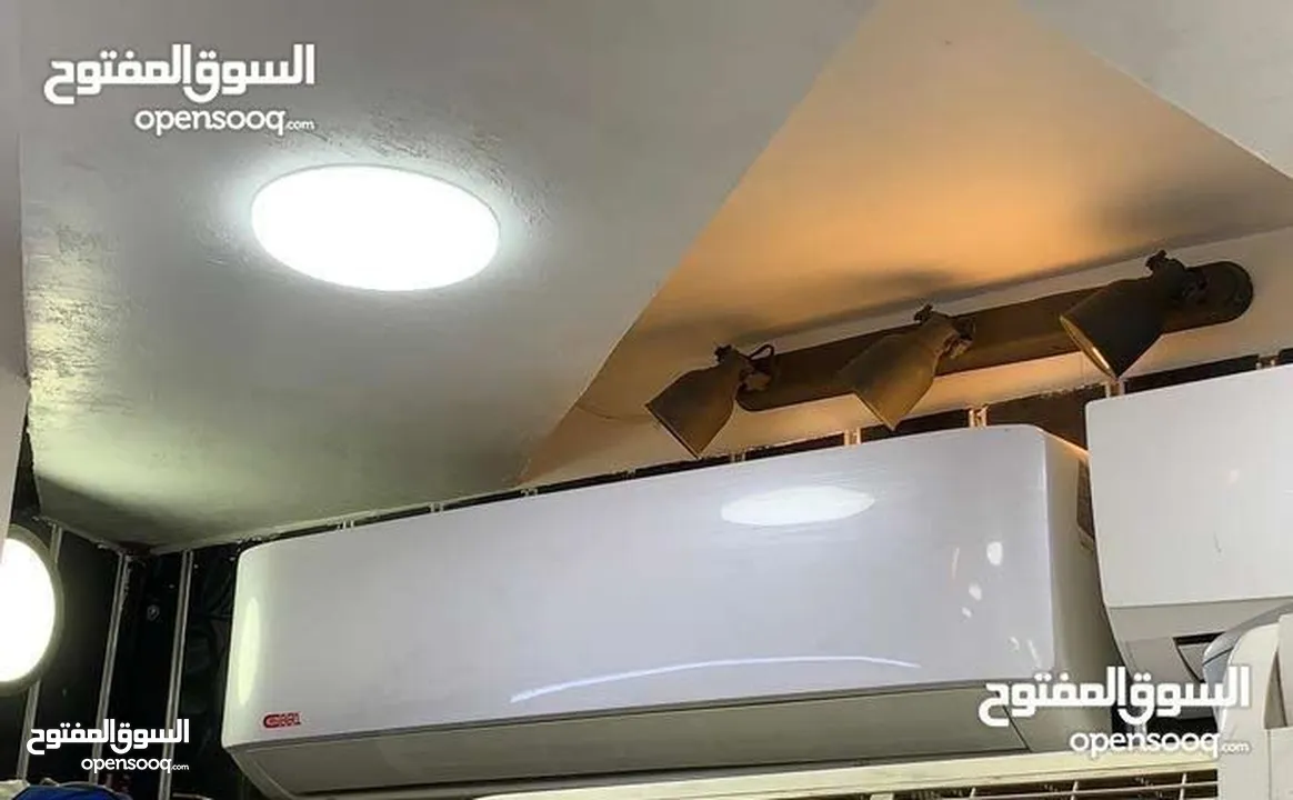 مكيفات  عادي (روتري) طن 1 طن 1.5 طن 2 طن مستعمل بحالة الوكاله  من كوخ الاسكيمو للتكييف والتبريد