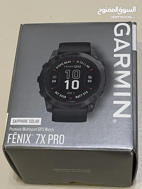 Garmin Fenix 7x Pro sapphire solar