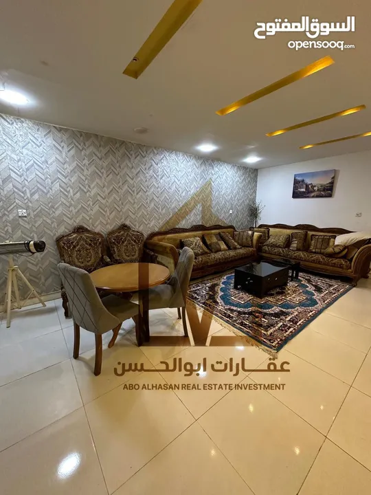 شقة مفروشة للايجار في منطقة مناوي باشا موقع ممتاز