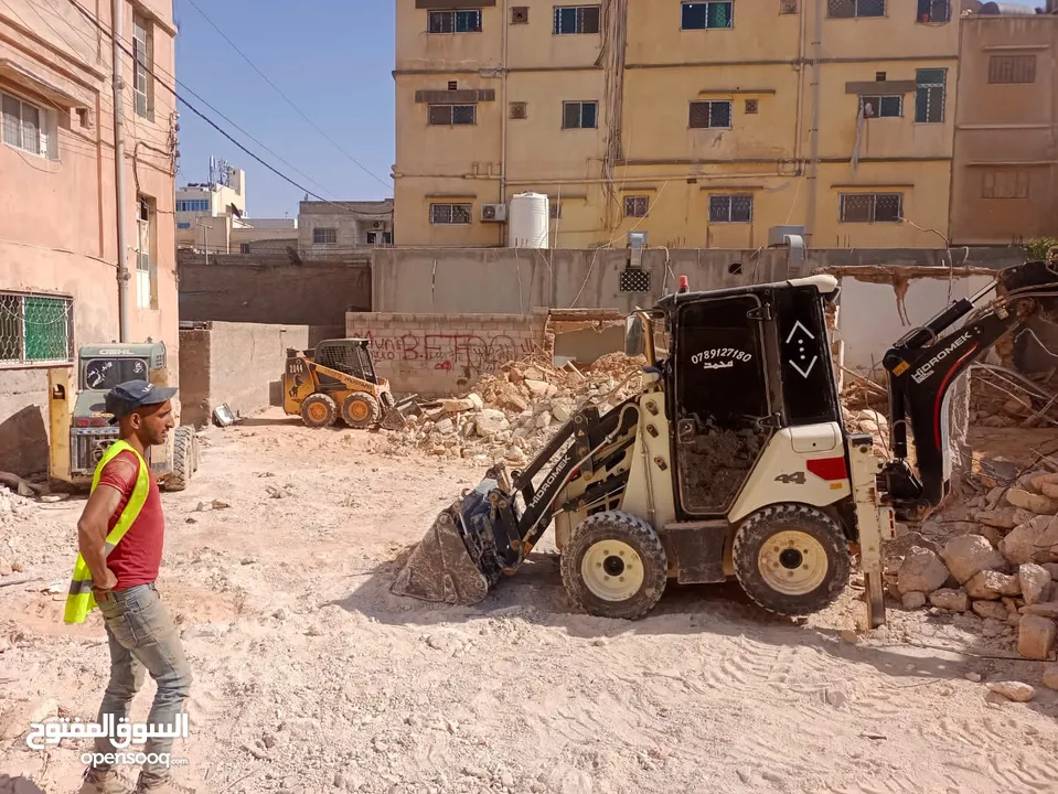 تأجير جميع انواع الجرافات والمداحل الصغيرة بأفضل الأسعار بجميع انحاء  المملكة