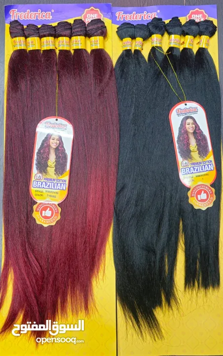 Heat Friendly Synthetic Hair Bundles, Lace Hair Extension, Braiding Hair Extension Fiber Clip Hair